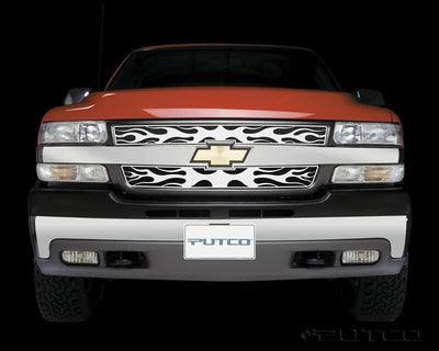 Putco 00-06 Chevrolet Suburban / Tahoe Flaming Inferno Stainless Steel Grille
