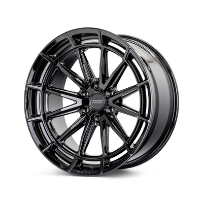 Vossen HFX-5 22x10 - 8x165.1 - ET-18 - Super Deep Face - 125.1 - Gloss Black Wheel