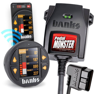 Banks Power Pedal Monster Kit Aptiv GT 150 6 Way With iDash Pro