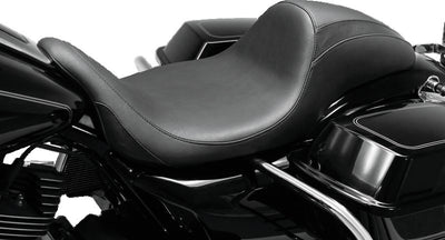 Mustang 08-21 Harley Electra Glide,Rd Glide,Rd King,Str Glide Summit Driver Backrest w/Studs -Black