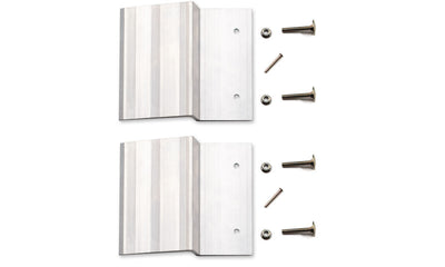 Lund Universal Ramp Kit For 2X8in To 2X10in Planks 9X7.5X2.25in - Silver