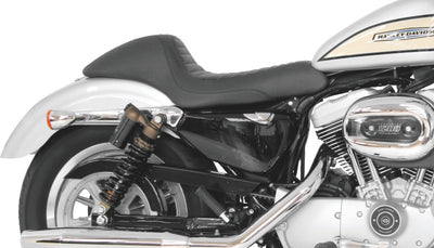Mustang 06-10 and 12-15 Yamaha Roadliner, 06-15 Stratoliner Fender Bib w/Studs - Black