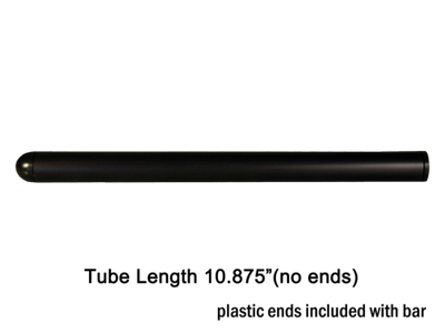 Vortex Racing Clip-On Standard Bar 10.875 Length- Black