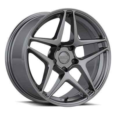 Kansei Astro 18x8.5 / 5x114.3 / +35 Offset - Gloss Gunmetal
