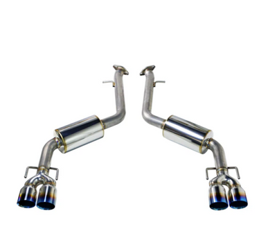 REMARK 17-20 Lexus IS200/300/350 Axleback Exhaust - SS Double Wall Burnt Tip (Muffler Version)