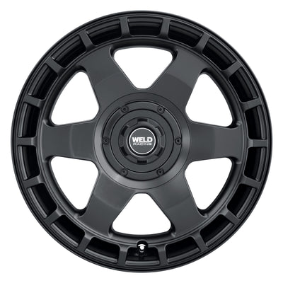 Weld Off-Road Ridge 20x9 - 8x165.1 BP - ET0 - 125.1mm CB - Satin Black Wheel