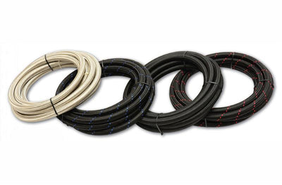 Vibrant -10 AN SS Braided Flex Hose (2 foot roll)