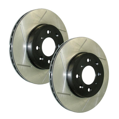 StopTech Power Slot Cryo 07-08 Ford Mustang Shelby Front Right Slotted Rotor