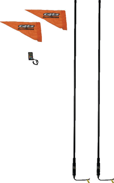 QuadBoss 6Ft Smoke Dual Whip Remote