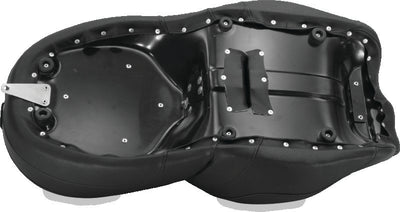 Mustang 06-17 Harley Dyna Super Tripper 1PC Seat - Black