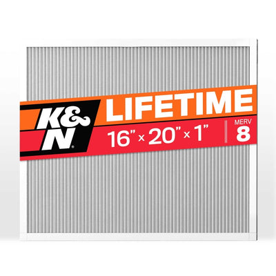 K&N HVAC Filter 16 X 20 X 1 Merv 8