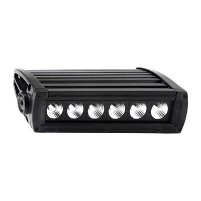 Westin B-FORCE LED Light Bar Single Row 6 inch Flood w/5W Cree - Black