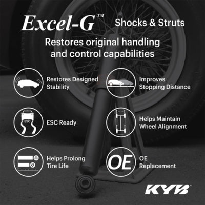 KYB 19-20 Hyundai Santa Fe / 23-25 KIA Telluride (Exc. X-Line & X-Pro) Excel-G Strut - Front Left