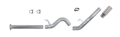 Diamond Eye KIT 4in DPF BACK Single AL: 2011 FORD 6.7L PWRSTROKE F250/F350