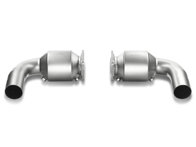 Akrapovic 10-13 Porsche 911 Turbo/Turbo S (997) Link Pipe Set w/ Cat (Titanium)