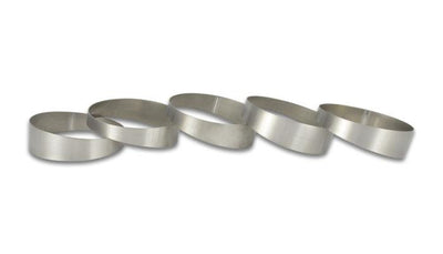 Vibrant 2.5in. O.D. Titanium Pie Cuts - Bag of 5