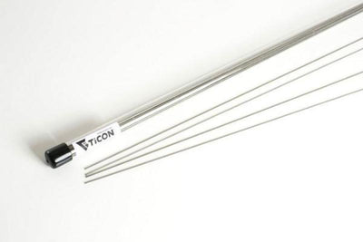 Ticon Industries 39in Length 1/2lb 2.2mm/.087in Filler Diameter CP1 Titanium Filler Rod