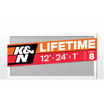K&N HVAC Filter 12 X 24 X 1 Merv 8