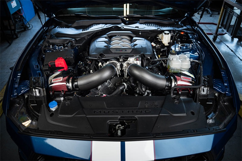 Corsa 24-25 Ford Mustang GT 5.0L V8 Carbon Fiber Cold Air Intake w/ Dr ...