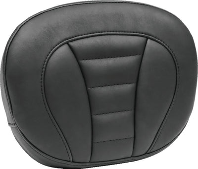 Mustang 08-21 Harley Electra Glide,Rd Glide,Rd King,Str Glide Summit Dr Backrest Blk Pearls - Black