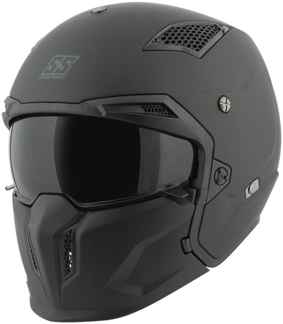Speed and Strength SS2400 Solid Speed Helmet Black - Small