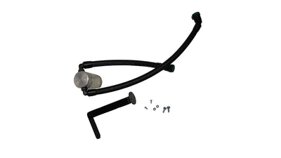 J&L 21-26 Ford F-150 5.0L Oil Separator 3.0 PCV Side - Clear Anodized