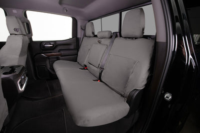 Covercraft 00-06 Ford Excursion Polycotton SeatSaver Custom Front Row Seat Covers - Misty Grey