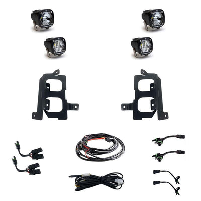 Baja Designs GMC 2020-22 Sierra 2500HD/3500HD S1 Dual Fog Pocket Light Kit