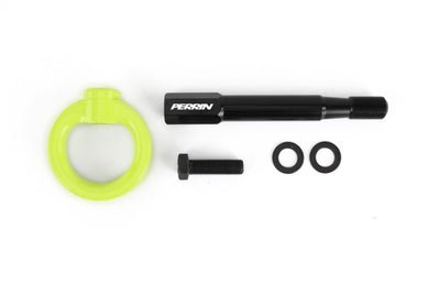 PERRIN 22-26 Subaru WRX / 18-23 Crosstrek Tow Hook Kit (Rear) - Neon Yellow