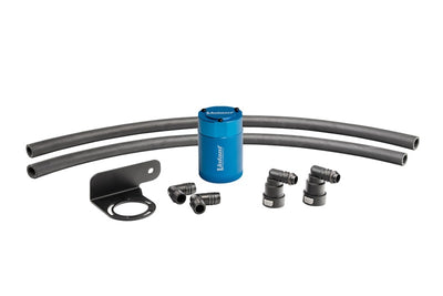 Volant 11-25 Ford F-150 3.5L Turbo Auto 3oz Aluminum Oil Catch Can w/Mounting Bracket - Blue