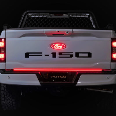 Putco 2024+ Ford F150 w/Factory Halogen Tail Light 60in Direct Fit Blade Tailgate Light Bar