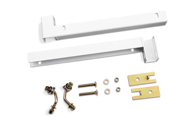 BackRack 15-23 Ford F-150 (Alum. Body) Toolbox 21in. Hardware Kit - White