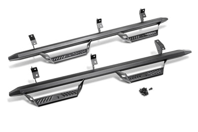 N-Fab Predator Pro Step System 09-14 Ford F-150 / Raptor SuperCrew - Tex. Black