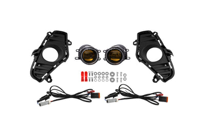 Diode Dynamics 22-25 Toyota RAV4 Elite Series Fog Lamp Kit - Yellow