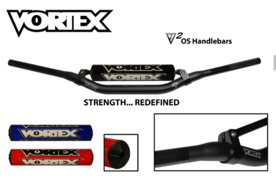 Vortex Racing V3 Handlebar Oversize Crossbar Pad- Blue