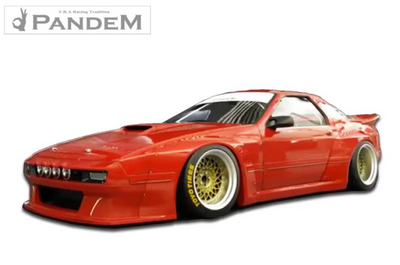 GReddy Pandem 85-92 Mazda RX-7 FC3S Complete Wide Body Aero Kit WITH WING (Special Order)