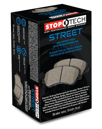 StopTech Street Touring 07-09 Mazdaspeed3 / 06-07 Mazdaspeed6 Rear Brake Pads