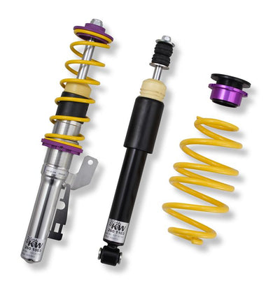 KW Coilover Kit V1 Ford Mustang incl. GT and Cobra; front and rear coilovers