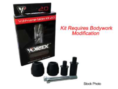 Vortex Racing 03-05 Yamaha YZF R6 V3 2.0 Frame Slider Kit- Modification Required