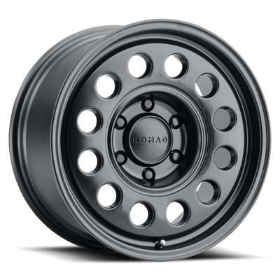 Nomad N501SB Convoy 17x8.5in / 5X127 BP / 25mm Offset / 78.1mm Bore - Satin Black