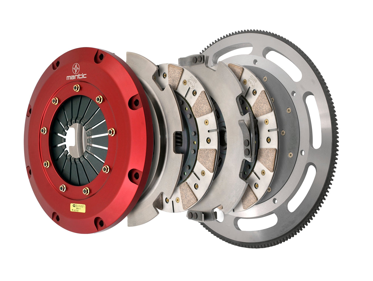 Twin Disc Clutch C6 Corvette Z06 - Aluminum Flywheel