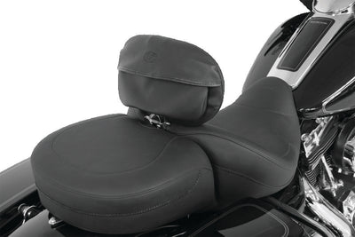 Mustang Harley Standard Touring Driver Backrest Pouch Cover - Black