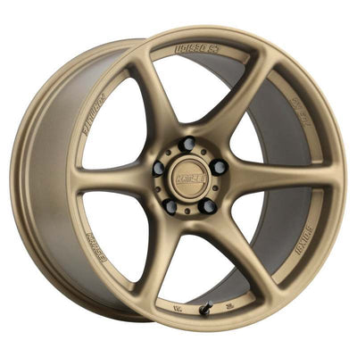 Kansei K11B Tandem 17x9.5in / 5X120 BP / 12mm Offset / 72.56mm Bore - Textured Bronze