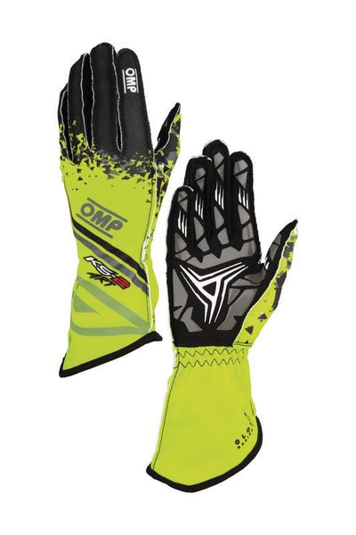 OMP KS-2 ART my2025 KART GLOVES BLUE / BLACK SZ S