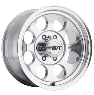 Mickey Thompson Classic III 17x12in - 5x5 BP - 4.25in BS - Polished Wheel