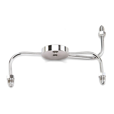 Russell 3AN Front Male Junction Block (Narrow Glide) w/Chrome Finish