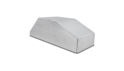Vibrant I/C End Tank 4in Wide 9.85in Long 3.25in Tall Use w/ Horizontal I/C Core 12837 - 5052 Alum