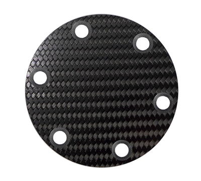 NRG Carbon Horn Delete Plate