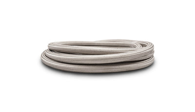 Vibrant -10 AN Stainless Steel Braided Flex Hose (150 Foot Roll)
