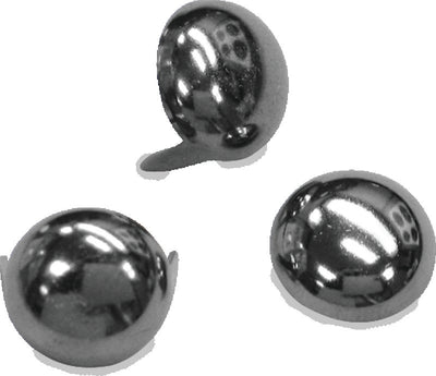 Mustang Studs 12.5mm (Bag of 20) - Chrome